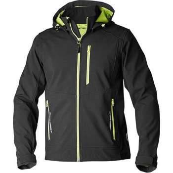 Top Swede 351 Softshell met Capuchon-Zwart-XS