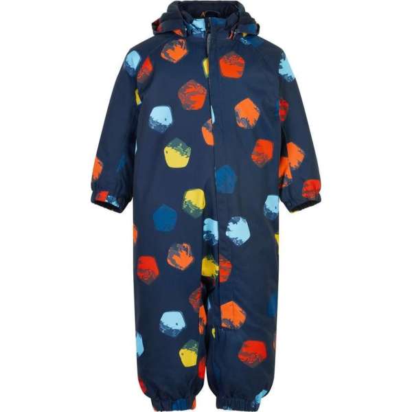 Color Kids - Coverall sneeuwpak voor baby's - AOP - Blauw - maat 98cm