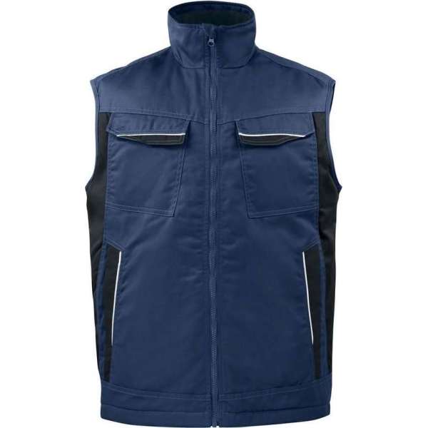 Projob Bodywarmer 645704 Marine - Maat 4XL