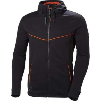 Helly Hansen Chelsea Evolution Hood - Zwart | Oranje - XXL