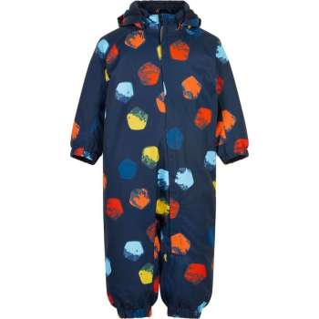 Color Kids - Coverall sneeuwpak voor baby's - AOP - Blauw - maat 80cm