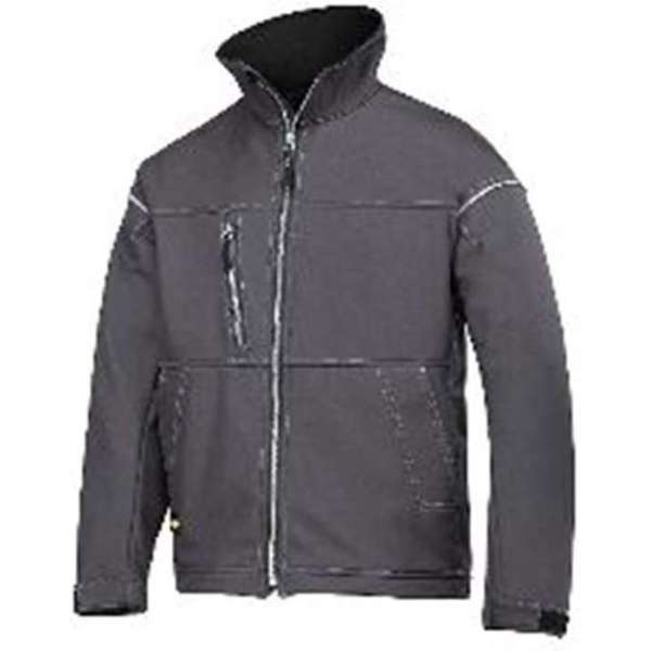 Soft Shell Jacket staal grijs L