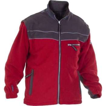 HW Kiel polarfleece rood*