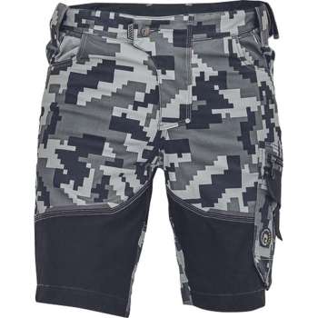 Cerva Neurum camouflage short antraciet maat 46