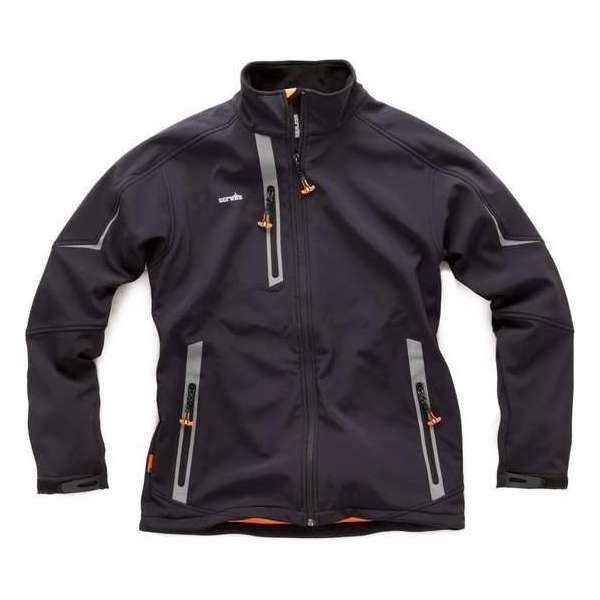 Scruffs Pro Softshell-Zwart-XL