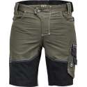 Cerva Neurum Classic korte werkbroek/short dark olive maat 50