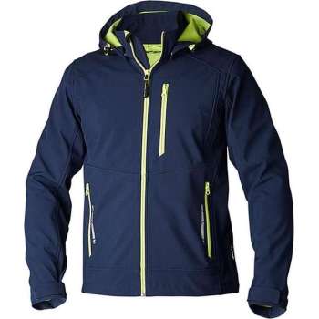 Top Swede 352 (V) Hooded Softshell-Navy-XL