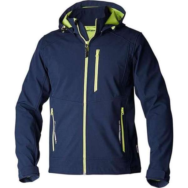 Top Swede 352 (V) Hooded Softshell-Navy-XL