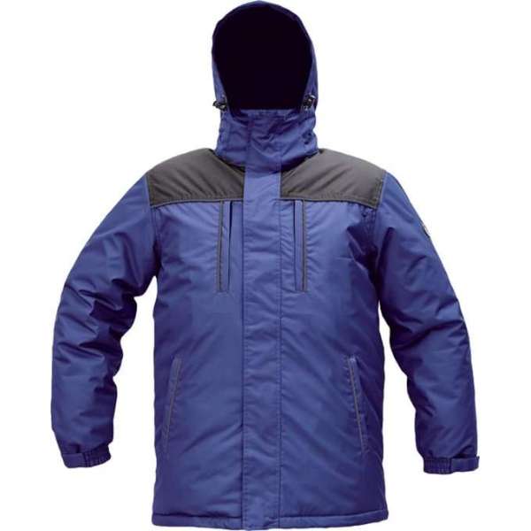 Cerva Cremorne winterjas / winterparka marine blauw maat S