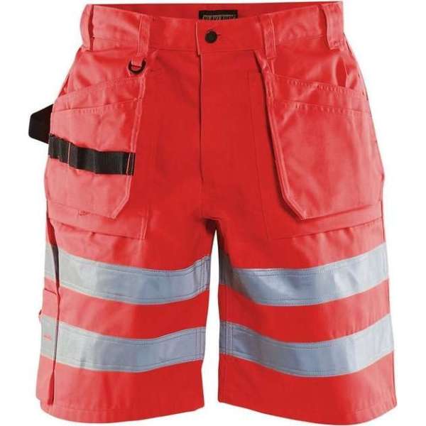 Blåkläder 1535-1804 Short High Vis Rood Highviz maat 56