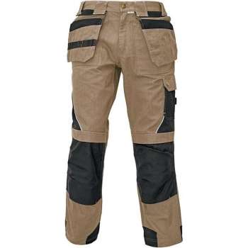 Werkbroek / worker Assent Lahr khaki maat 48