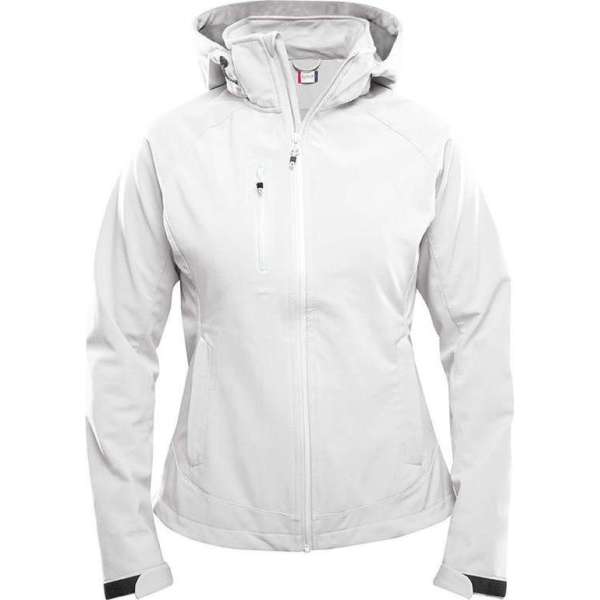 Clique Milford Softshell Ladies Wit maat XL