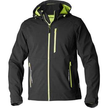 Top Swede 352 (V) Hooded Softshell-Zwart-XS