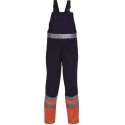 Havep 2414 Amerikaanse overall Marine/Fluo Oranje maat 46