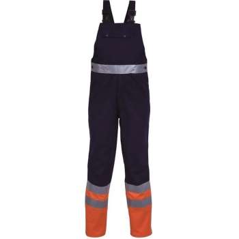 Havep 2414 Amerikaanse overall Marine/Fluo Oranje maat 46