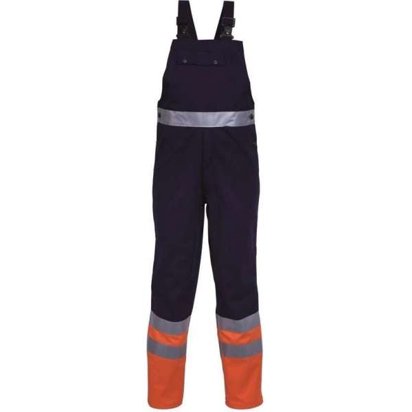 Havep 2414 Amerikaanse overall Marine/Fluo Oranje maat 46