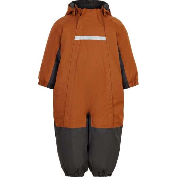 Color Kids - Coverall sneeuwpak voor baby's & peuters - Melange - Bruin - maat 80cm