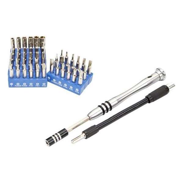 54 in 1 Complete Professionele Schroevendraaier Set | Incl. Torx en Tri-Point | o.a. voor Telefoon Reparatie