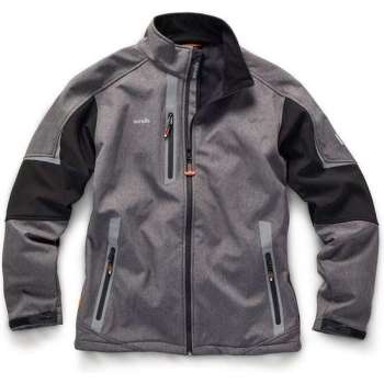 Scruffs Pro Softshell-Grijs-XL