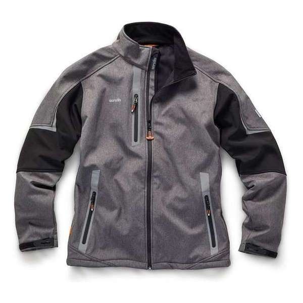 Scruffs Pro Softshell-Grijs-XL