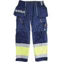 BK HiVis broek 300gr dbl/fge