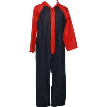 Regenoverall Safeworker Iceland marine/rood maat M