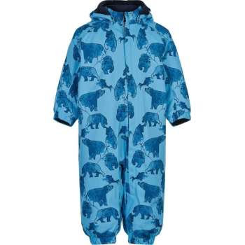 Color Kids - Coverall sneeuwpak voor baby's - AOP - Zeeblauw - maat 98cm