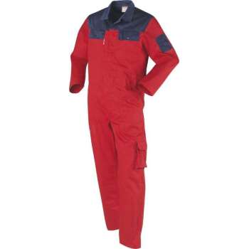 Workman Utility Overall 3038 rood / navy - Maat 55