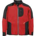 FHB RALF Jersey-Fleece Jack 78461 Rood/ZwartM