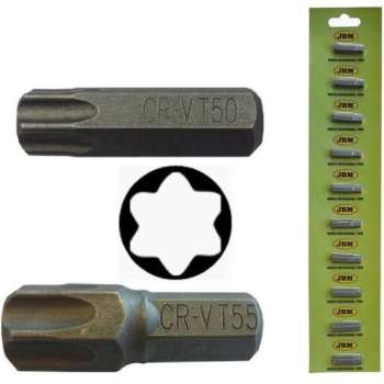 JBM Tools | M8 inbussleutel met torx-bit (tx) t9 - verchroomd