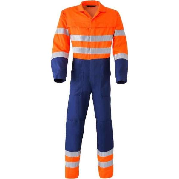 Havep 2415 Overall Marine/Fluo Oranje maat 46