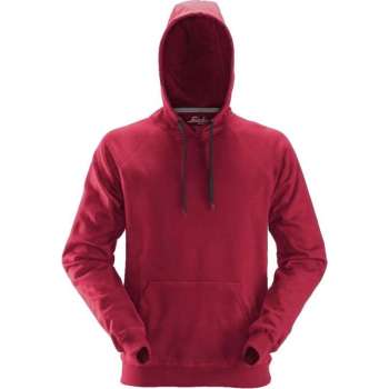 Snickers Workwear Snickers 2800 Classic Sweater met Capuchon Rood