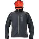 Knoxfield softshell jack antraciet/rood M