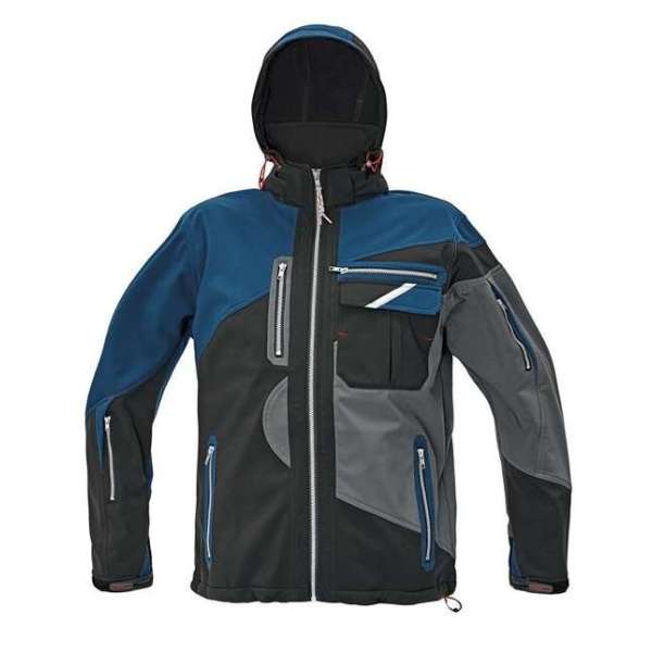 Assent softshell jack Symmons zwart S