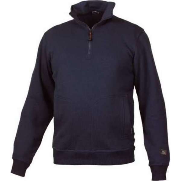 Bjrnklder Carpenter Ace zipsweater donkerblauw