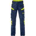 Fristads Broek 2555 Stfp Marineblauw/hi-vis Geel C50