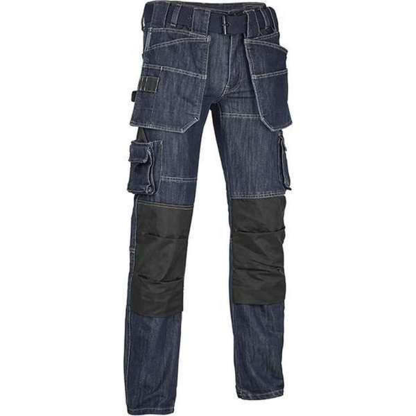 4work Malaga Werkbroek-Blauw-32-31