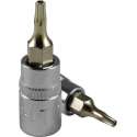 JBM Tools | TAMPER-PROOF TORX SCHROEVENDRAAIER BIT 25MM - VERCHROOMD