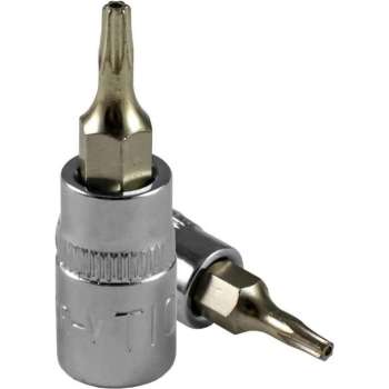 JBM Tools | TAMPER-PROOF TORX SCHROEVENDRAAIER BIT 25MM - VERCHROOMD