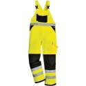 Portwest KS62 High Visibility Overall – Geel/Zwart maat L - Reflecterende werkbroek