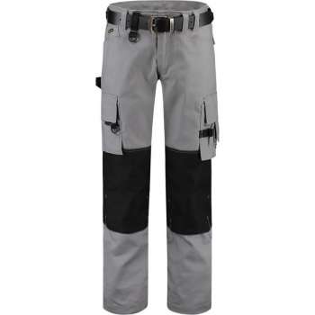 Tricorp  Werkbroek Canvas Cordura 502009 Grijs / Zwart  - Maat 60