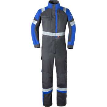 Havep 20290 Overall Charcoal Grijs/Korenblauw maat 50