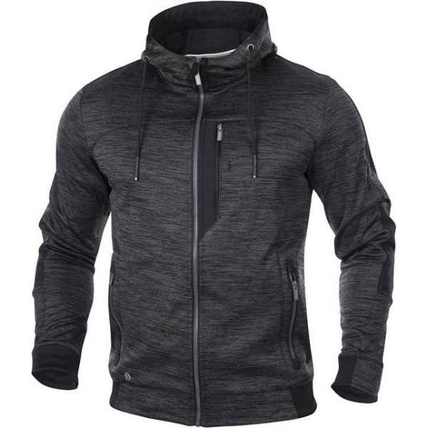 Ardon 3DBreathe Hooded Sweatshirt-Donkergrijs-L