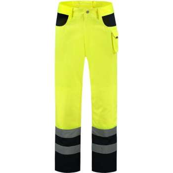 Tricorp  Werkbroek ISO20471 Bicolor 503002 Fluor Geel / Navy - Maat 60