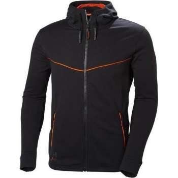 Helly Hansen Chelsea Evolution Hood - Zwart | Oranje - XL