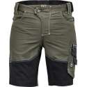 Cerva Neurum Classic korte werkbroek/short dark olive maat 60