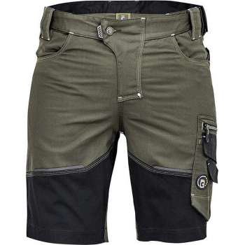 Cerva Neurum Classic korte werkbroek/short dark olive maat 60