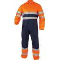 Overalls BASIC LINE LIMOGES Overall Marineblauw/OranjeM