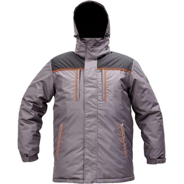 Cerva Cremorne winterjas / winterparka grijs maat S