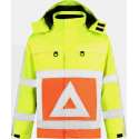 EM Traffic Parka Verkeersregelaar Oxford RWS - Fluor geel / Fluor Oranje - Maat XXL